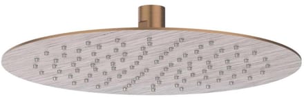 IVY Hoofddouche Slim 25 cm - Eco-air - Geborsteld Mat Koper
