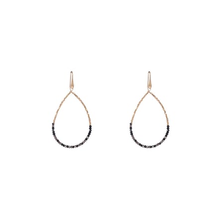 Day&Eve by Go Dutch Label Oorhangers Elegant Beads Drop Black Mix