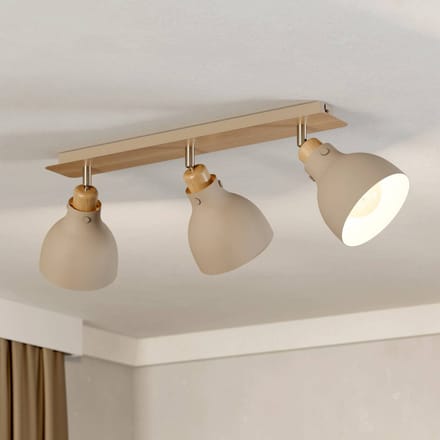 EGLO Arrecife Spot - E27 - 74,5 cm - Bruin|Beige - Staal