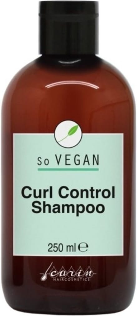 Carin So Vegan Curl Control Shampoo – Shampoo voor Krullend Haar – 250 ml