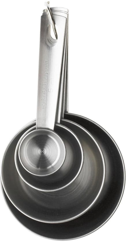 Gastromax RVS Scoops / Maatlepels 4 stuks