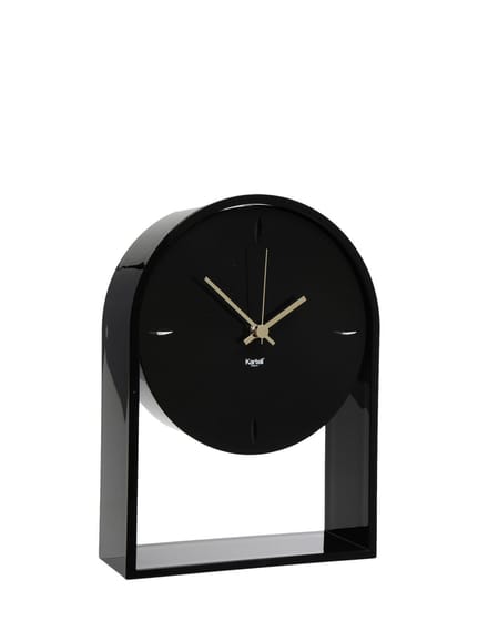Kartell Air du Temps Klok - zwart