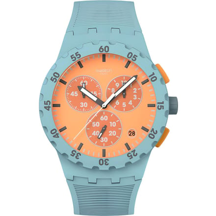 SWATCH Herenhorloge SUSL401 Orange Watch Dial orange
