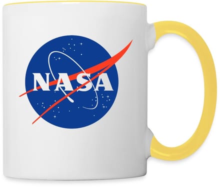 NASA klassiek logo Mok Tweekleurig