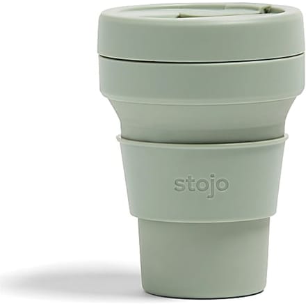 Stojo Opvouwbare Pocketbeker 355ml - Sage