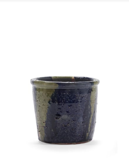 Serax Bloempot Blauw-Multicolour D 15 cm H 13 cm