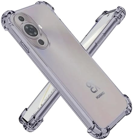 Hoesje geschikt voor Huawei nova 12s - Techsuit Shockproof Silicone Back Cover - Zwart