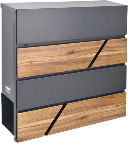 Awtools AW75065 - Brievenbus - Antraciet - Staal - Modern