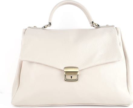 Giuliano handtas Agatha - Beige - Dames - Made in Italy