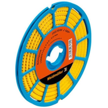 Weidmüller CLI C 1-3 GE/SW 2 CD Markeerring Opdruk 2 Buitendiameter 2.5 tot 5 mm 1568251508