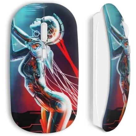 Draadloze Muis Robot Meisje Sexy