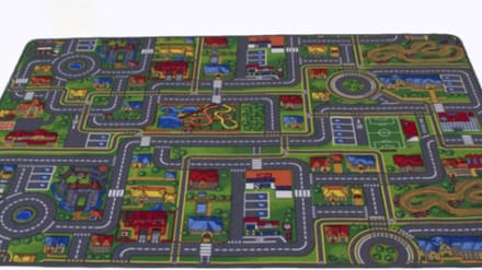 Stratenplan Verkeerskleed 140 x 200 cm
