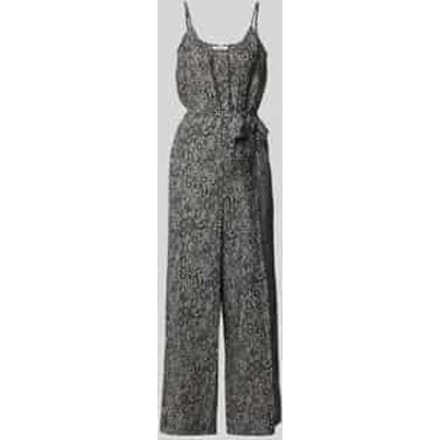 s.Oliver - female - Jumpsuit van gestructureerde viscosemix met verstelbare schouderbandjes