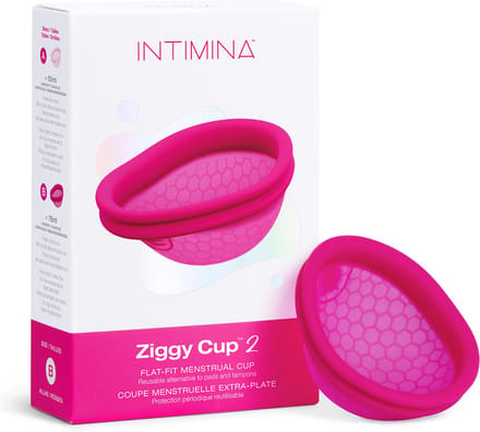 INTIMINA Ziggy Cup 2 Maat B – Menstruatiedisc – Herbruikbaar & Lekvrij