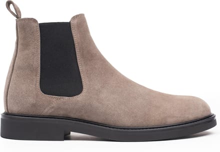 Hinson beatenberg blakemore chelsea boots heren taupe suède