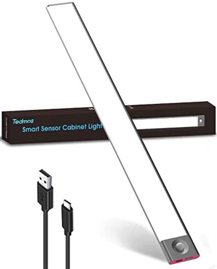 40 cm Oplaadbare Kastverlichting met Bewegingssensor en USB-C Laadfunctie