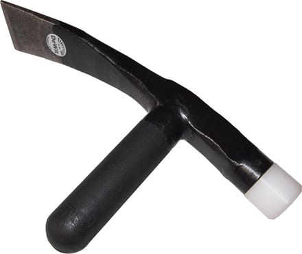 Straathamer 7 cm kunsstof steel met nylon dop - DeWit