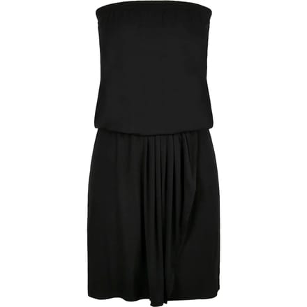 Urban Classics - Viscose Short Bandeau Korte jurk - XL - Zwart