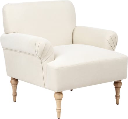 FREDROS - Fauteuil - Lichtbeige - Polyester