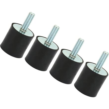 4 stuks M8 Rubberen Trillingsdempers Silentblocks Auto Boot Bobbins (VD30*30 M8*23)