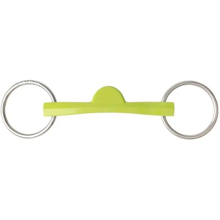 2 ring bit voor halve maan paarden Metalab Flexi Soft