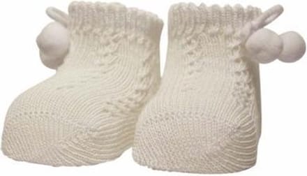 iN ControL 2pack NEWBORN socks JACQUARD offwhite