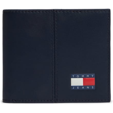 Tommy Hilfiger Heritage Leather Wallet Dark Night Navy Größe: OS | Outlet | Herren | Schwarz