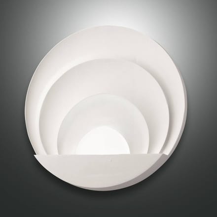 Fabas Luce LED wandlamp Sunrise, wit