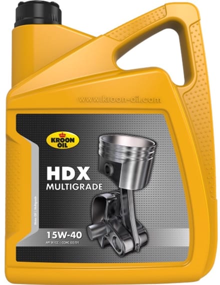 Kroon-Oil HDX 15W-40 - 00326 | 5 L can / bus