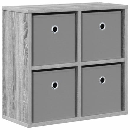 vidaXL - Dressoir - Grijs - Sonoma - 49,5 - x - 22 - x - 47 - cm