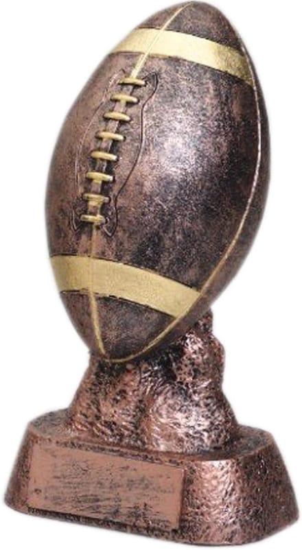 Voetbal Trofee - Sportprijs Beker - Wedstrijd Belonen - Klassiek Design - 6 Inch Hoog - Brons