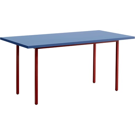 HAY Two Colour Tafel rechthoekig - blauw - red - 160 x 82 cm