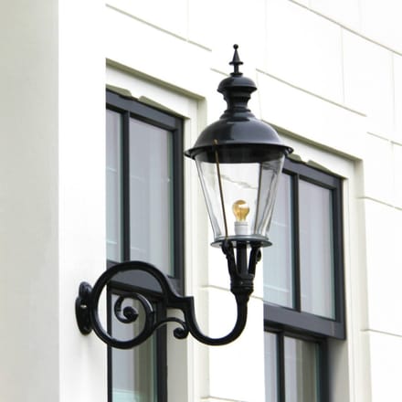K.S. Verlichting Amstel - Buitenwandlamp, zwart