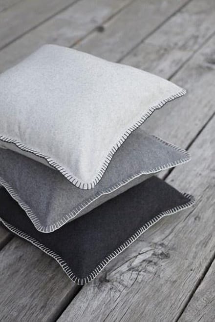 Essenza Felt Plaid - 130x170 cm - Grijs