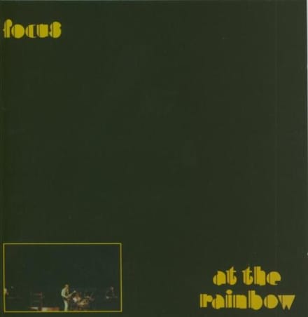 Focus - Live At The Rainbow - CD