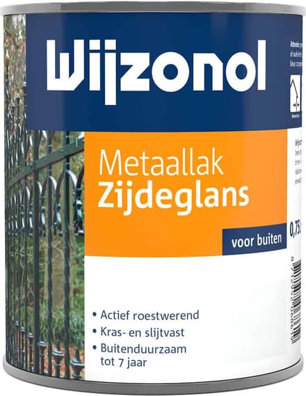 Wijzonol Metaallak - Zijdeglans - RAL 7016 - 750 ml - Verfhal.nl