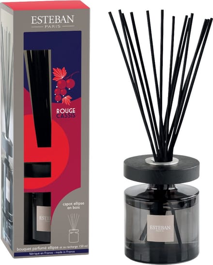 Esteban Classic Rouge Cassis Geurstokjes Ellipse 150ml