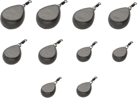 Kant-en-klare Karper Lood Set met Wirwar: 10 Stuks voor Diverse Dieptes