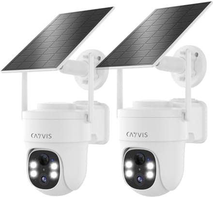 2K 3MP Bewakingscamera voor Buiten met 360° Zicht en Nachtzicht
