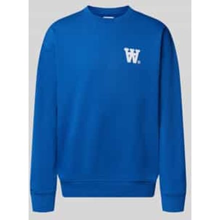 Sweatshirt met logobadge, model 'Noel'