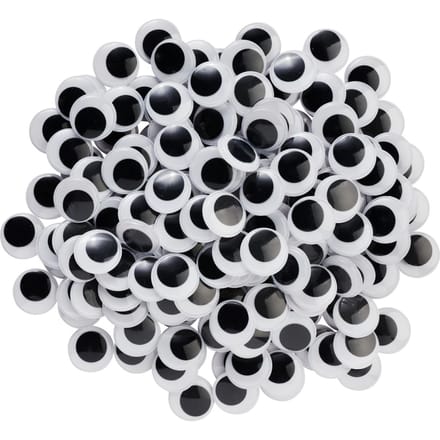VBS Wiebeloogjes om op te plakken "Rond", 30 mm, 200 stuks