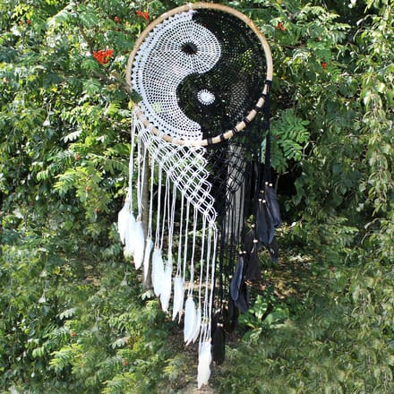 Bali Dreamcatchers - Ying Yang Extra Large