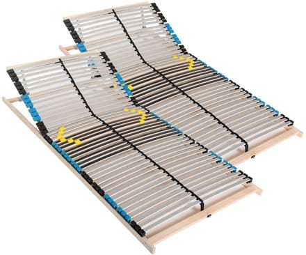 Lattenbodem 200x200 - verstelbaar - SLEEPNEO - Draagvermogen ca. 140 kg - 7 zones - bedbodem