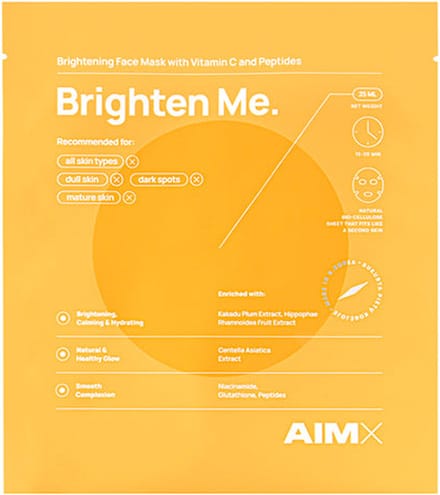 AIMX - Brighten Me – Vitamin C Face Mask