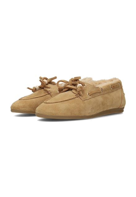 Haboob Vita Loafers Dames - Instappers - Camel - Maat 39