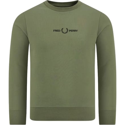 Sweater Fred Perry Embroidered Sweatshirt