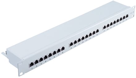cat 5e 19 1HE-Patchpanel 24 Port