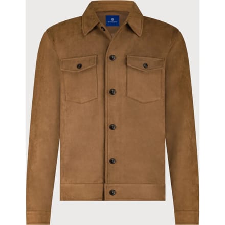 Blue Industry Het suède look overshirt |