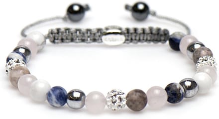 Karma Spiral Luna Armband  (Lengte: 16.50-19.00 cm) - Meerkleurig