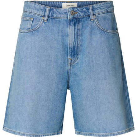 loose fit korte jeans van mix van katoen en lyocell model 'ALEX'